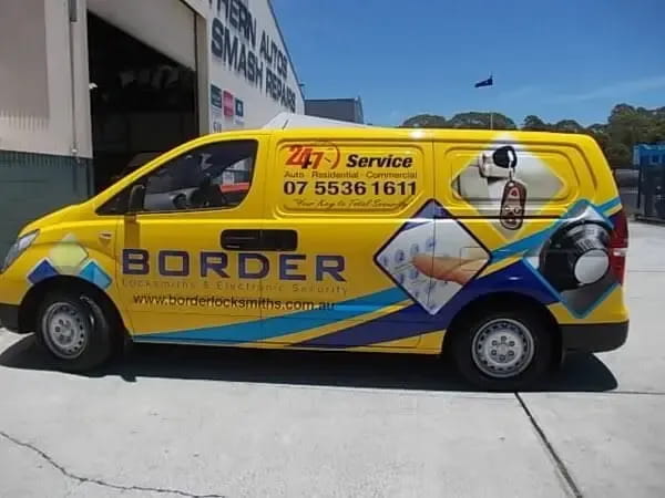 Mobile emergency locksmith van in Gold Coast