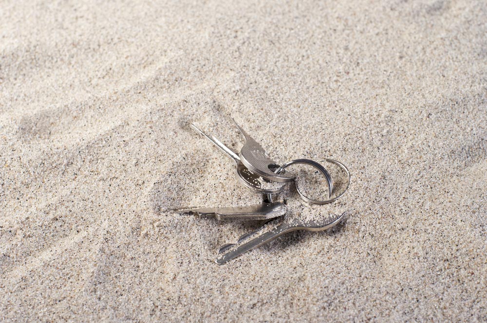 Lost Keys On The Sand